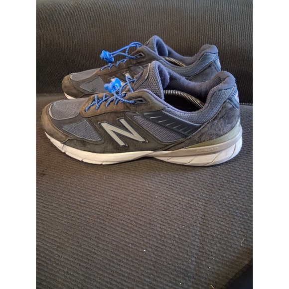 New Balance 990v5 Shoes Mens 13 Navy Blue Comfort Running Sneakers Made‎ In USA